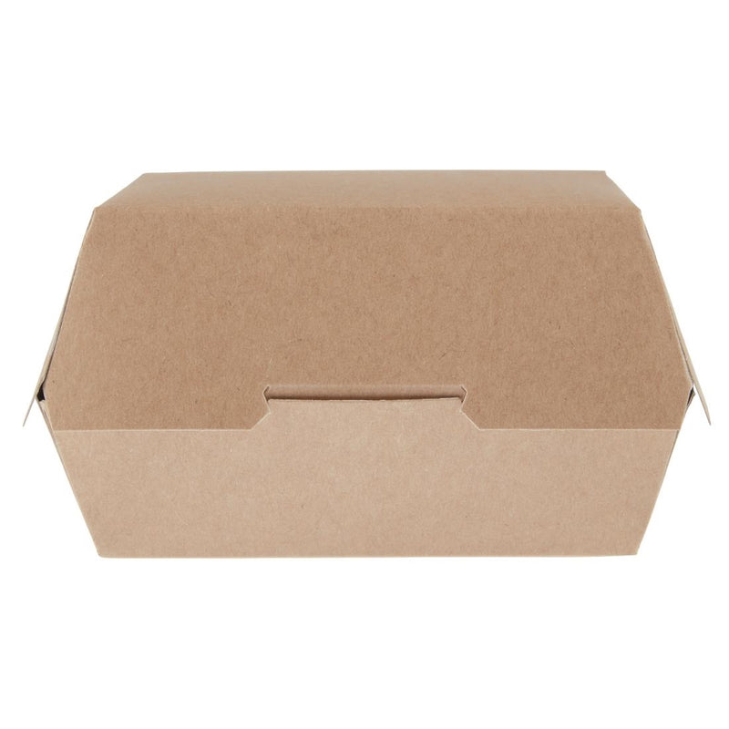 Colpac Compostable Kraft Burger Boxes Large 135mm (Pack of 250)