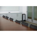 Rubbermaid Slim Jim End Step on Pedal Bin Stainless Steel 50Ltr