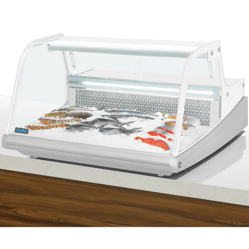 Polar G-Serie Fisch-Servierkühlschrank 175Ltr