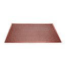Jantex Rubber Grease Resistant Anti Fatigue Mat Red 1500 x 900mm