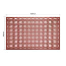 Jantex Rubber Grease Resistant Anti Fatigue Mat Red 1500 x 900mm