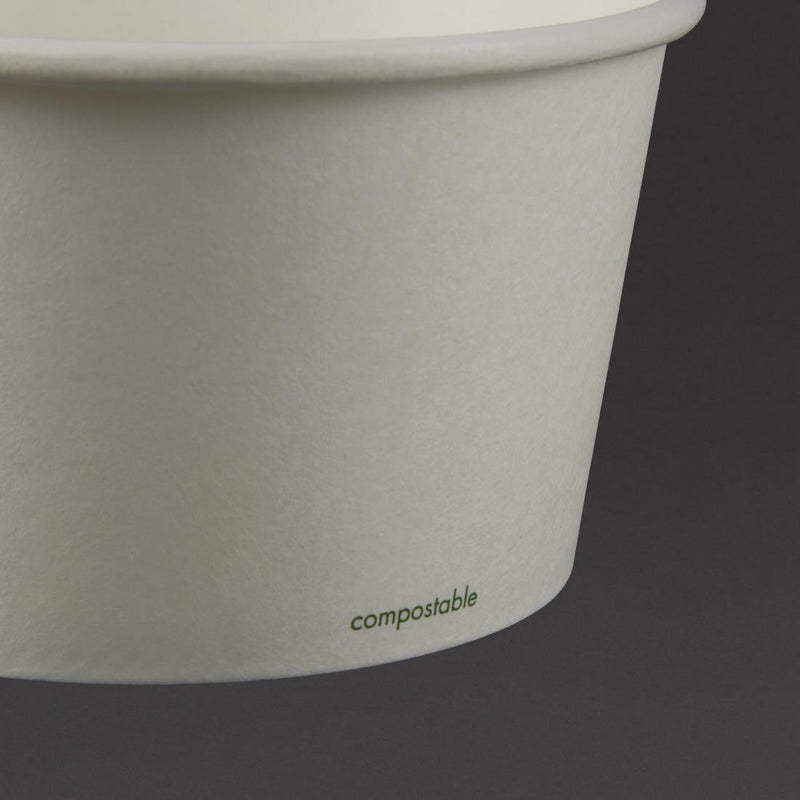 Vegware Compostable Hot Food Pots 340ml / 12oz (Pack of 500)