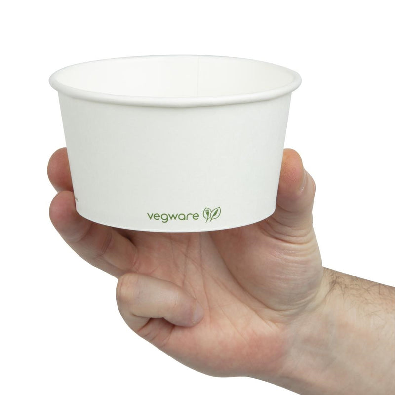 Vegware Compostable Hot Food Pots 340ml / 12oz (Pack of 500)