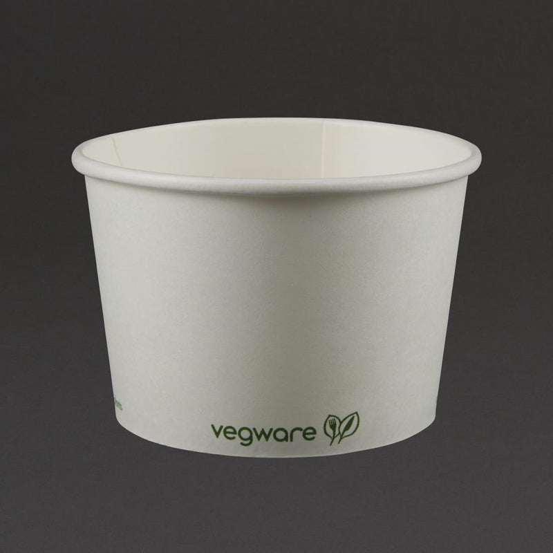 Vegware kompostierbare Töpfe für warme Speisen, 455 ml (500 Stück)