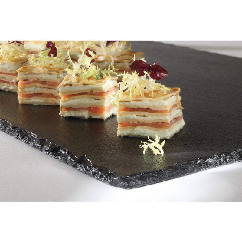 APS Melamine Platter Slate GN 1/3