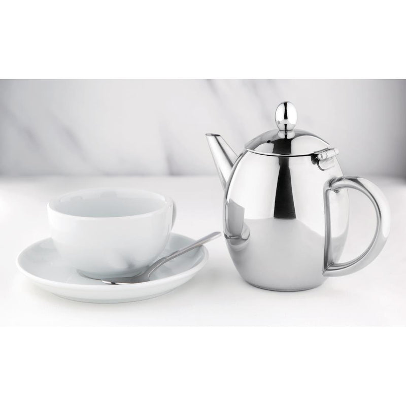 Olympia Richmond Stainless Steel Teapot 500ml