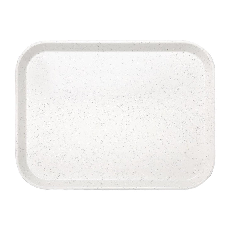 Olympia Kristallon Fibreglass Canteen Tray Light Granite 405mm