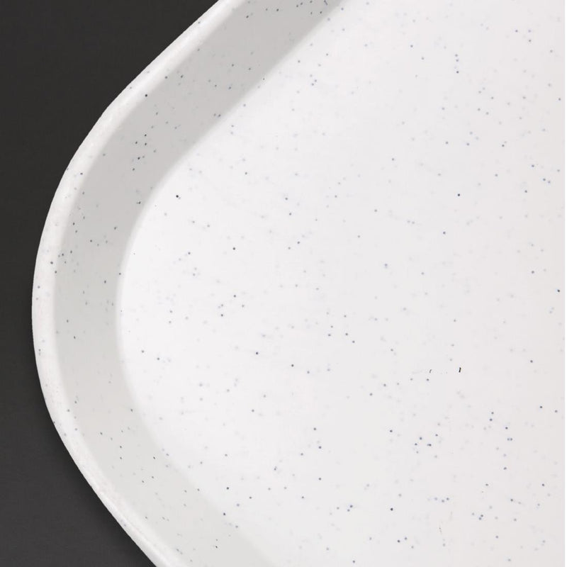 Olympia Kristallon Fibreglass Canteen Tray Light Granite 405mm