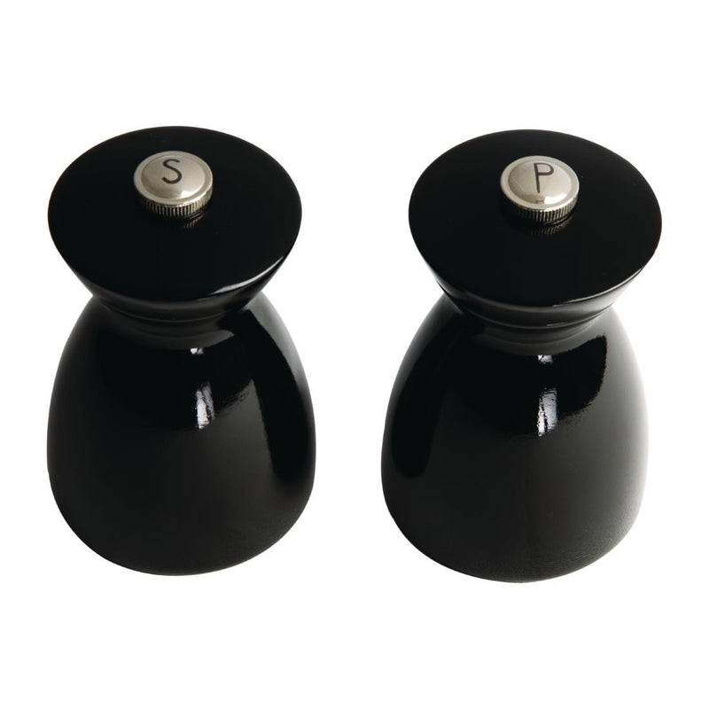 Olympia Dark Wood Salt and Pepper Mill Set