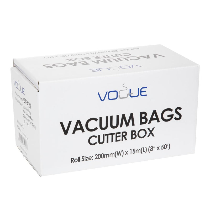 Vogue Vacuum Pack Roll with Cutter Box 15m