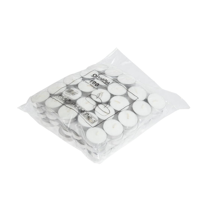 Olympia 4 Hour Tealights (Pack of 100)