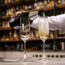 Olympia Modale Kristall-Champagnergläser, 215 ml, 6 Stück