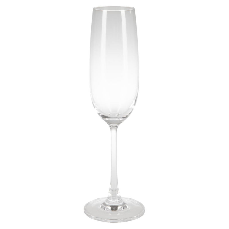 Olympia Modale Crystal Champagne Flutes 215ml (Pack of 6)