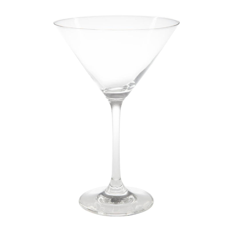 Olympia Bar Collection Crystal Martini Glasses 275ml (Pack of 6)