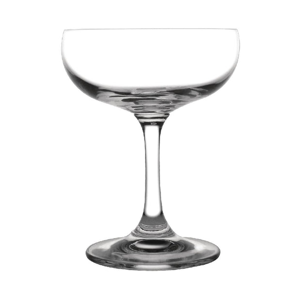 Olympia Bar Collection Crystal Champagne Saucers 200ml (Pack of 6)