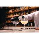 Olympia Bar Collection Kristall-Champagner-Untertassen, 200 ml, 6 Stück