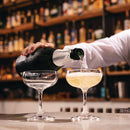 Olympia Bar Collection Kristall-Champagner-Untertassen, 200 ml, 6 Stück