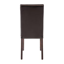 Bolero Kunstleder-Esszimmerstuhl Schwarz (Box 2)