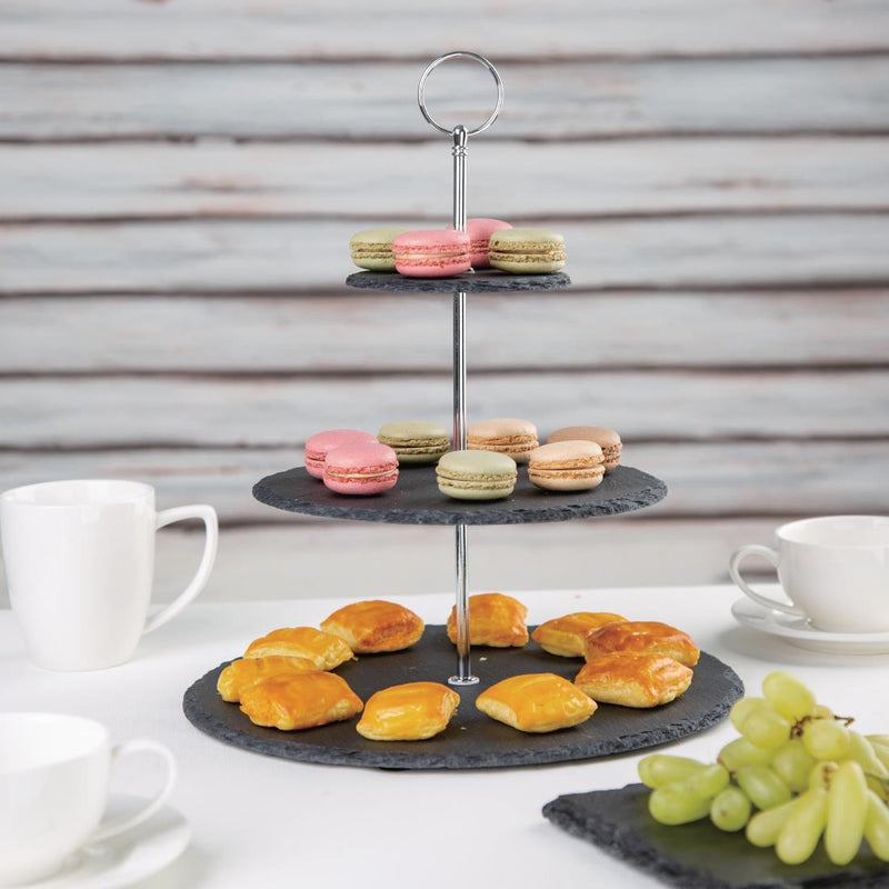 APS 3 Tier Slate Tray Cake Stand