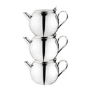 Olympia Stacking Stainless Steel Teapot