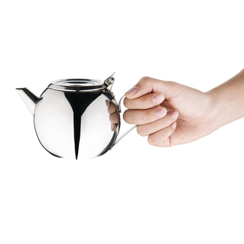 Olympia Stacking Stainless Steel Teapot