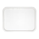 Olympia Kristallon Polypropylene Fast Food Tray White Large 450mm