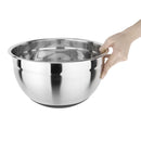 Vogue Stainless Steel Mixing Bowl with Silicone Base 8Ltr