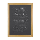 Olympia Wall Mounted Chalkboard 600 x 800mm