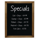 Olympia Wall Mounted Chalkboard 600 x 800mm