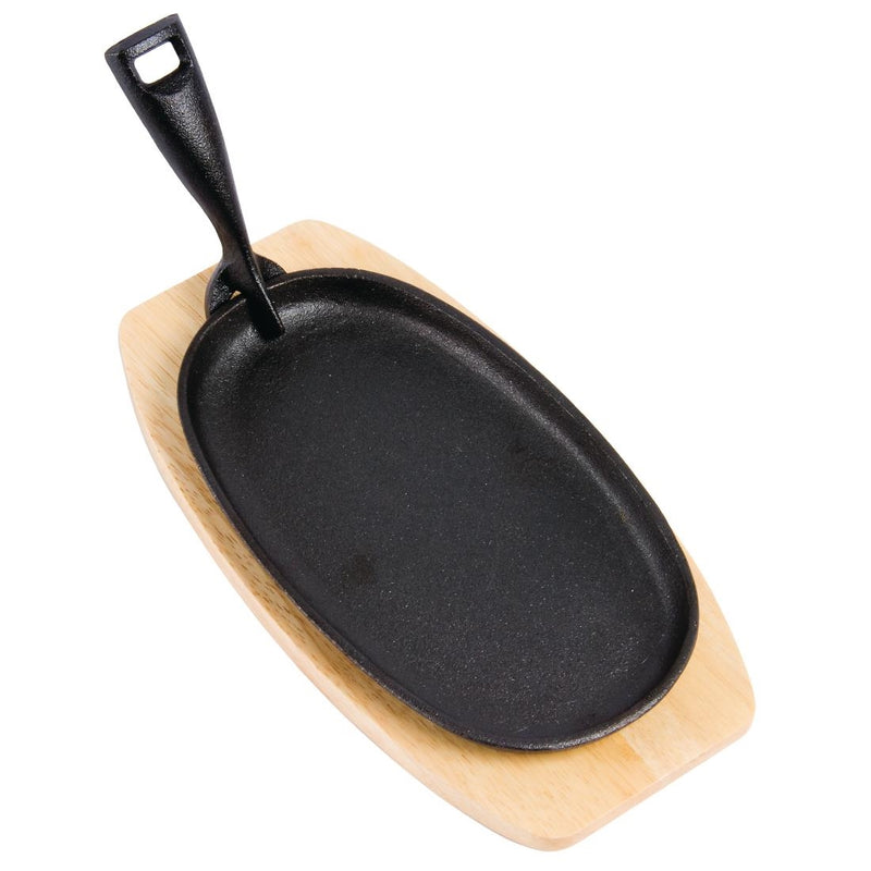 Olympia Cast Iron Sizzler Pan