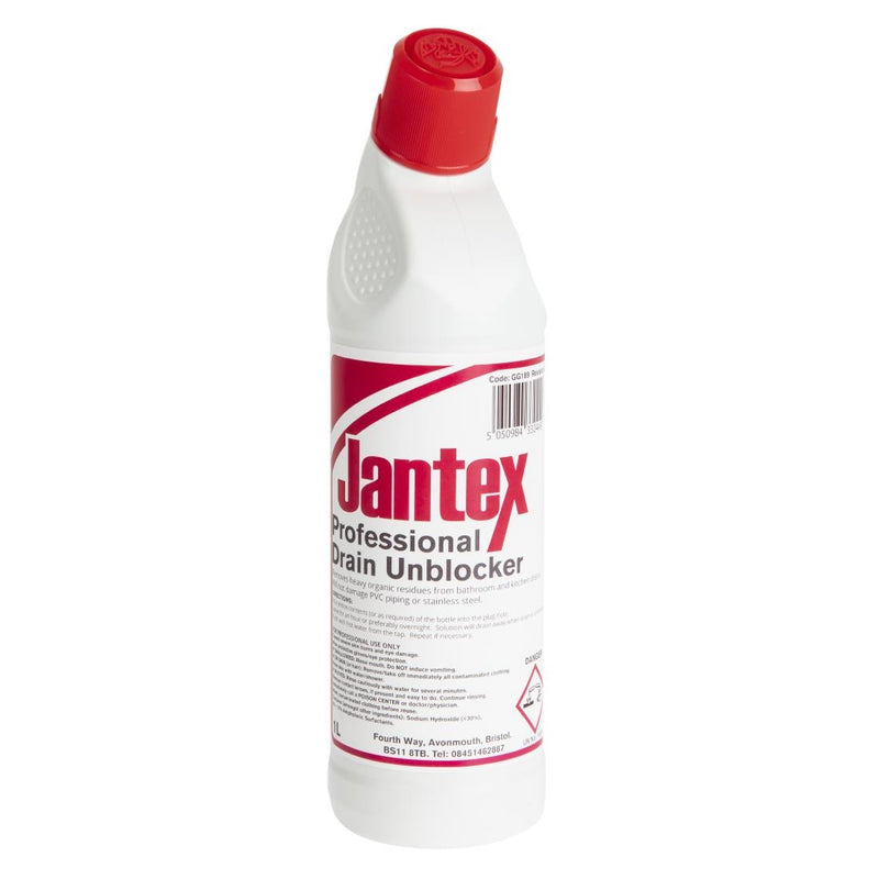 Jantex Abflussreiniger, gebrauchsfertig, 1 Liter