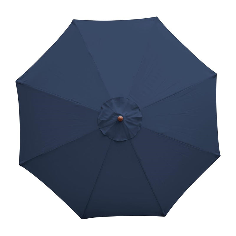 Bolero Round Parasol 2.5m Diameter Navy Blue