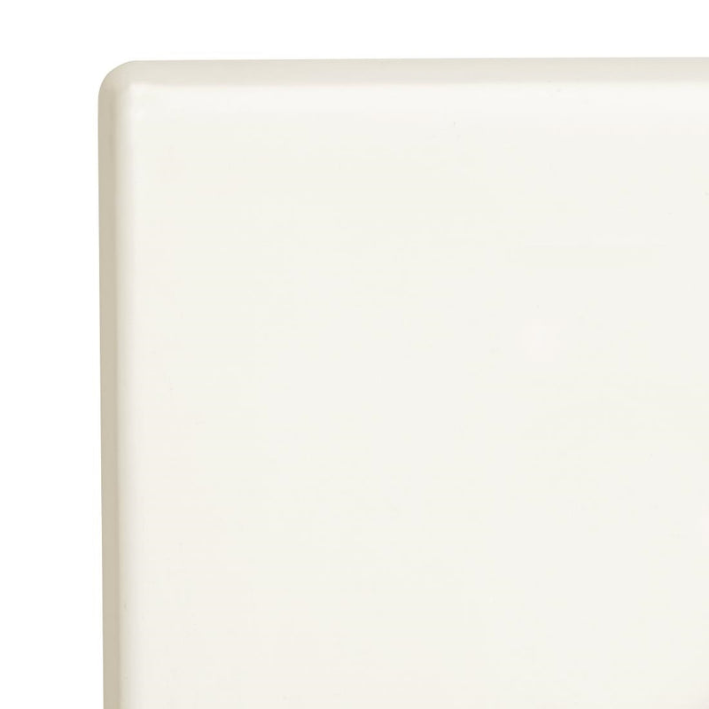 Bolero Square Table Top White 700mm