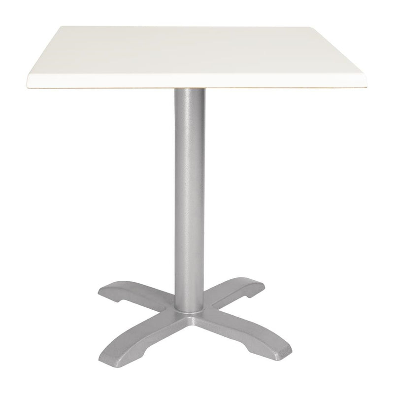 Bolero Square Table Top White 700mm