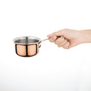 Vogue Mini Copper Tri Wall Saucepan 90mm