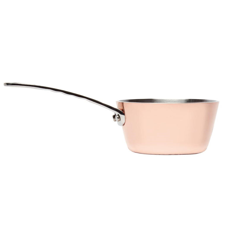 Vogue Mini Copper Tri Wall Saute Pan 80mm