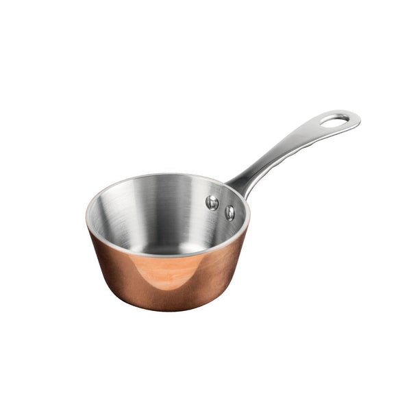 Vogue Mini Copper Tri Wall Saute Pan 80mm