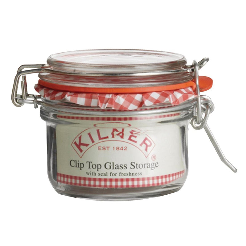 Kilner Einmachglas mit Clipverschluss, 125 ml