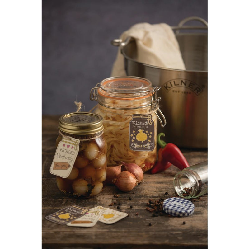 Kilner Einmachglas mit Clipverschluss, 1000 ml