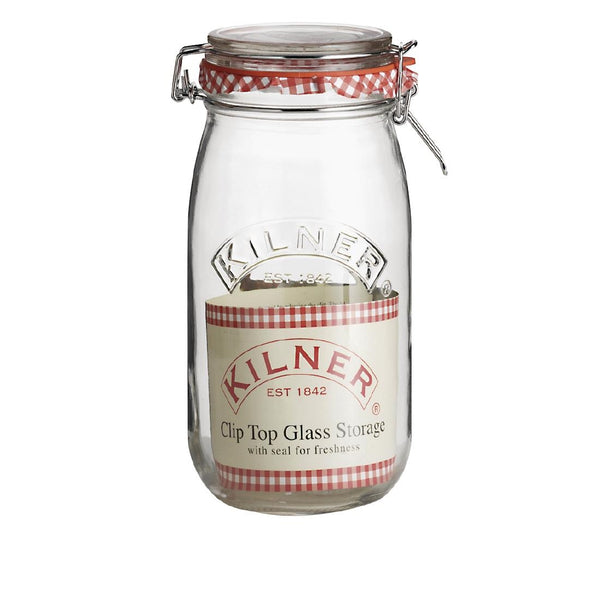 Kilner Einmachglas mit Clipverschluss, 2000 ml