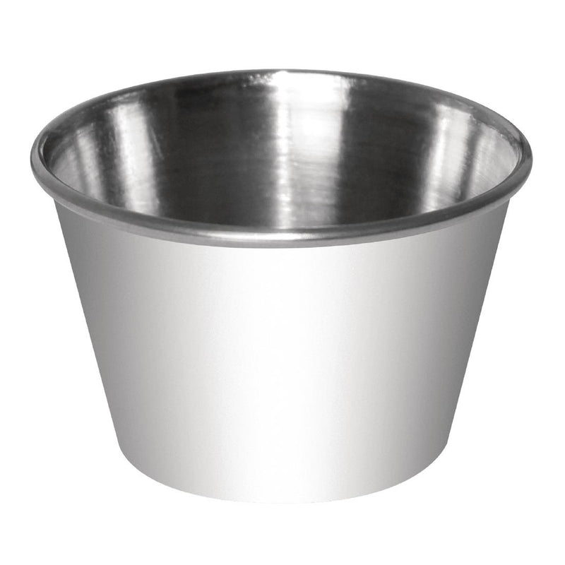 Olympia Stainless Steel 70ml Sauce Cups (Pack of 12)