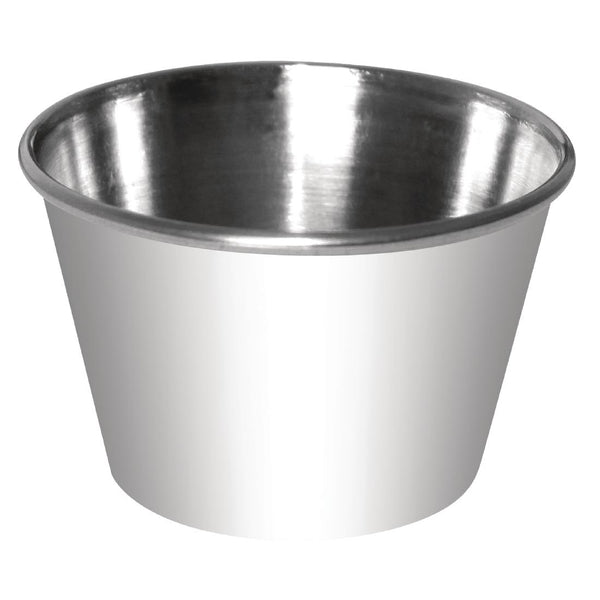 Olympia Stainless Steel 115ml Sauce Cups (Pack of 12)