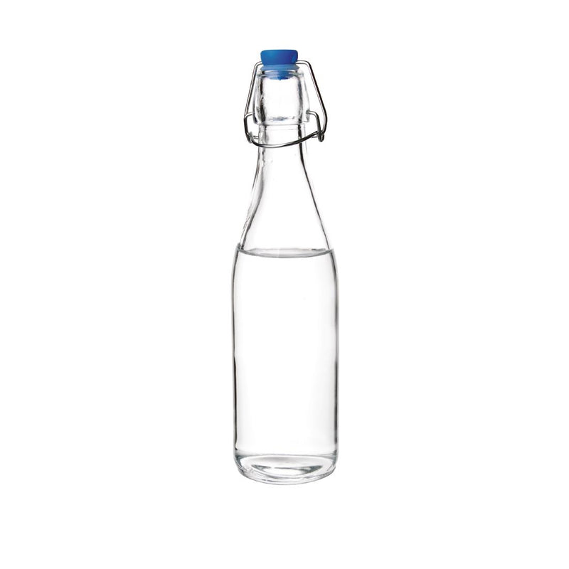 Olympia Glass Water Bottles 0.5Ltr (Pack of 6)