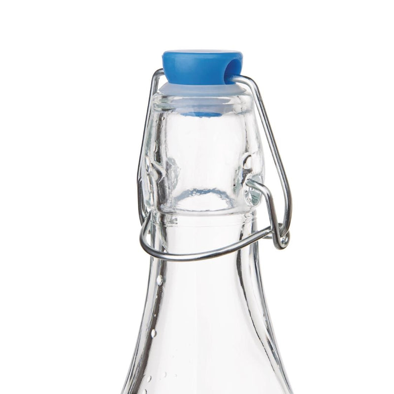 Olympia Glass Water Bottles 0.5Ltr (Pack of 6)