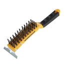 Grill Brush With Scraper