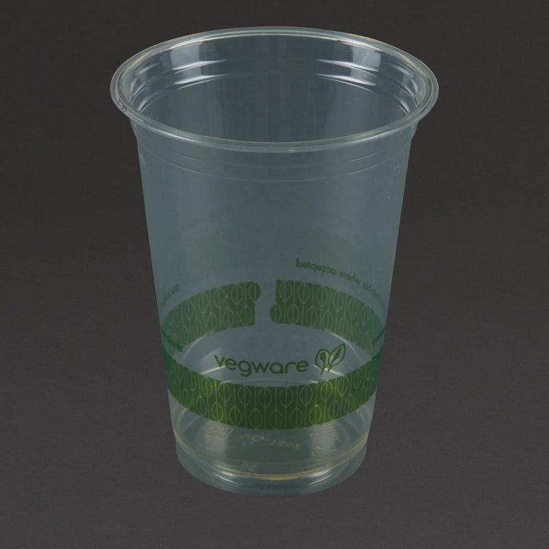 Vegware Compostable PLA Cold Cups 455ml / 16oz (Pack of 1000)