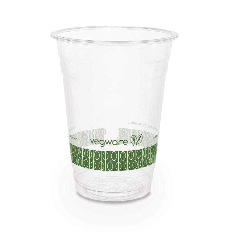 Vegware Compostable PLA Cold Cups 455ml / 16oz (Pack of 1000)