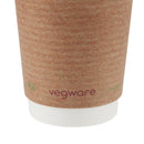 Vegware Compostable Coffee Cups Double Wall 230ml / 8oz (Pack of 500)
