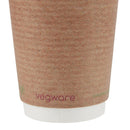 Vegware Compostable Coffee Cups Double Wall 340ml / 12oz (Pack of 500)