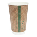 Kompostierbare Heißbecher von Vegware, 455 ml (400 Stück)